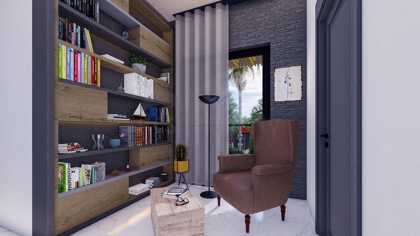 Вилла планировки 5+1 в районе Дошемеалты - Анталия