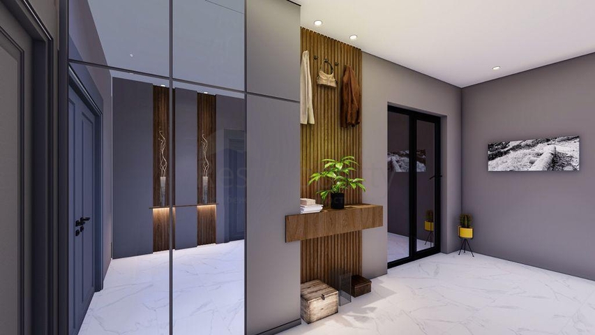 Вилла планировки 5+1 в районе Дошемеалты - Анталия