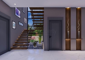 Вилла планировки 5+1 в районе Дошемеалты - Анталия