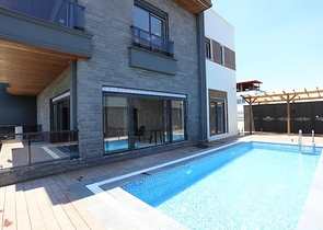 Вилла планировки 5+1 в районе Дошемеалты - Анталия