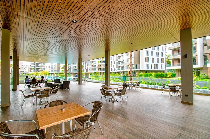 Квартира планировки 4+1 в комплексе класса люкс в районе Гюрсу - Анталия