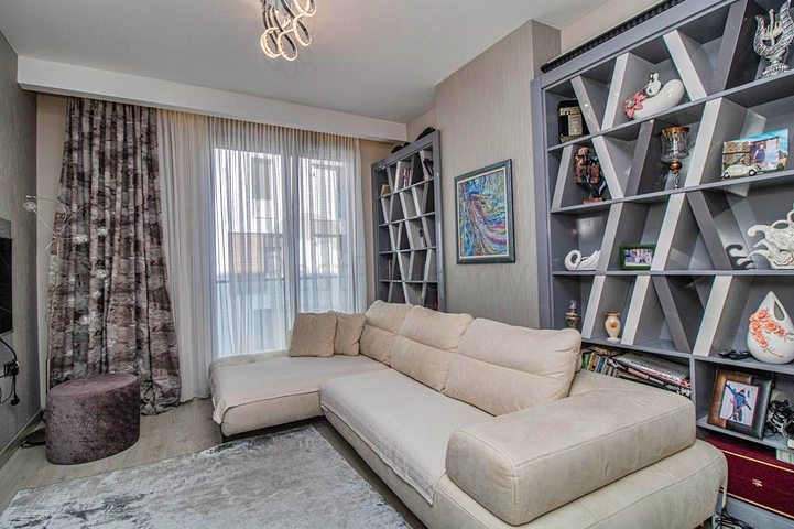 Квартира планировки 4+1 в комплексе класса люкс в районе Гюрсу - Анталия