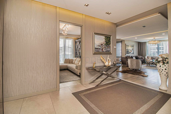 Квартира планировки 4+1 в комплексе класса люкс в районе Гюрсу - Анталия