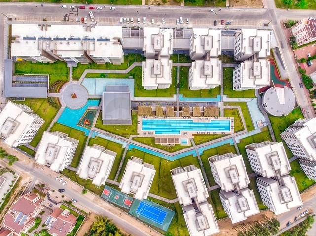 Квартира планировки 4+1 в комплексе класса люкс в районе Гюрсу - Анталия