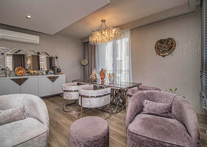 Квартира планировки 4+1 в комплексе класса люкс в районе Гюрсу - Анталия