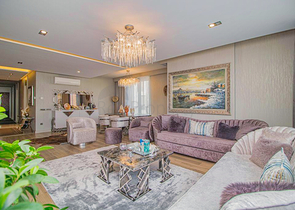 Квартира планировки 4+1 в комплексе класса люкс в районе Гюрсу - Анталия