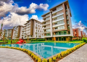 Квартира планировки 4+1 в комплексе класса люкс в районе Гюрсу - Анталия