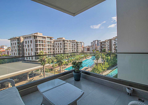 Квартира планировки 4+1 в комплексе класса люкс в районе Гюрсу - Анталия