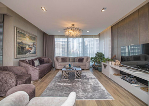 Квартира планировки 4+1 в комплексе класса люкс в районе Гюрсу - Анталия