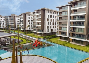 Квартира планировки 4+1 в комплексе класса люкс в районе Гюрсу - Анталия