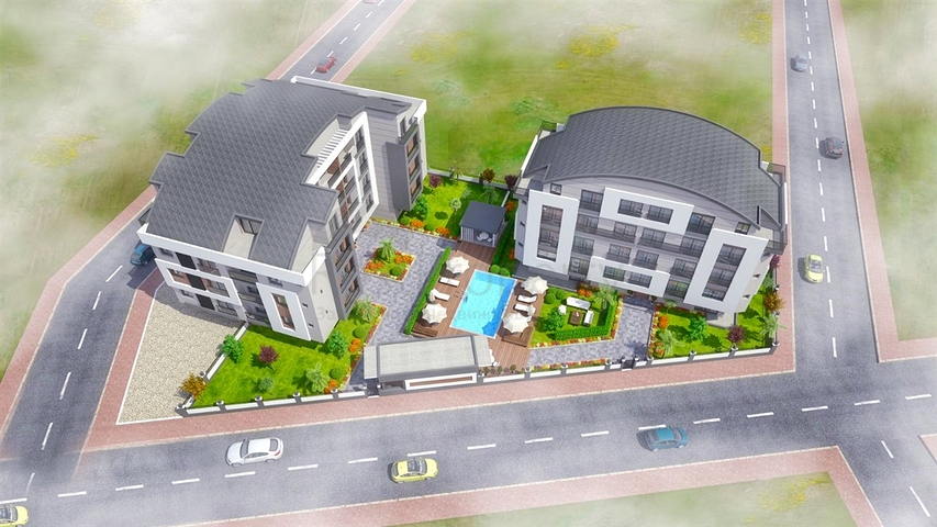 Инвестиционный проект в районе Кепез - Анталия 