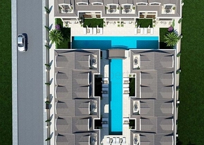 Квартира планировки 1+1 в районе Фетхие - Анталия 