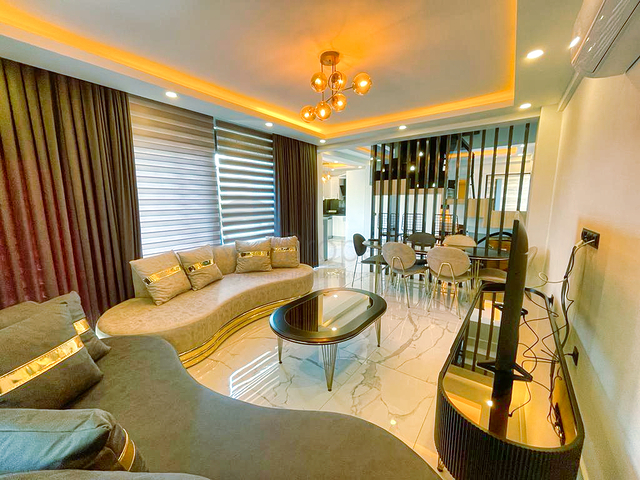 Вилла планировки 5+1 в районе Белек - Анталия 