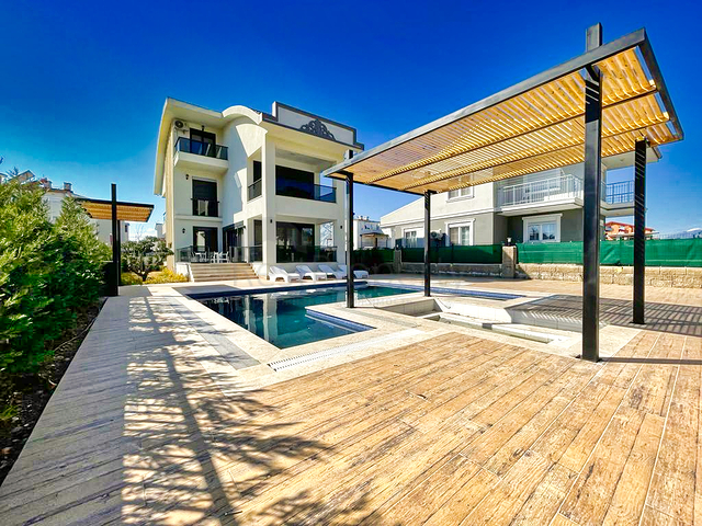 Вилла планировки 5+1 в районе Белек - Анталия 