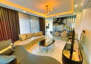 Вилла планировки 5+1 в районе Белек - Анталия 