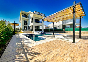 Вилла планировки 5+1 в районе Белек - Анталия 