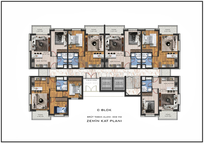 Инвестиционный проект в районе Кепез - Анталия