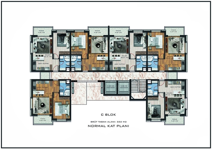 Инвестиционный проект в районе Кепез - Анталия
