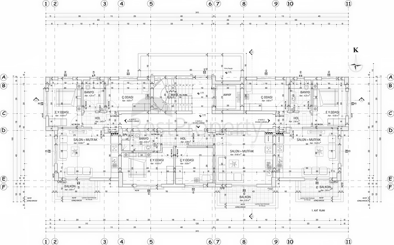 Инвестиционный проект в районе Алтынташ - Анталия