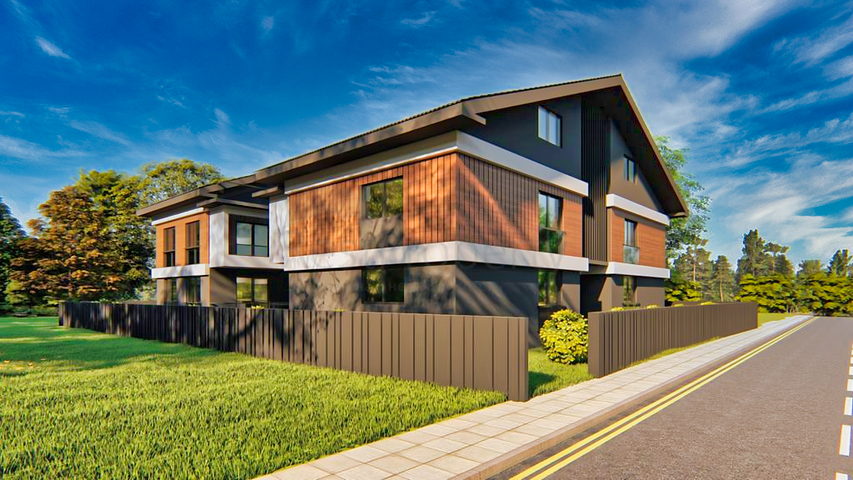 Квартира планировки 2+1 в районе Фетхие - Анталия 