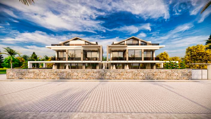 Вилла планировки 5+1 в районе Фетхие - Анталия 