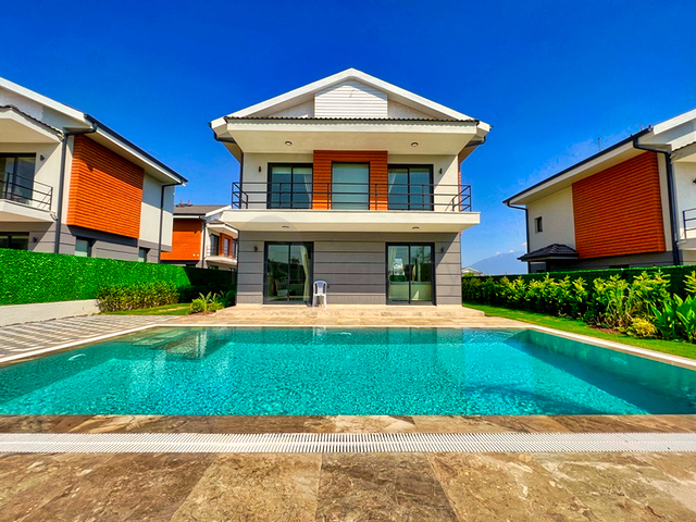 Вилла планировки 3+1 в районе Фетхие 