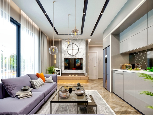 Квартиры планировки 1+1 и 2+1 в районе Кушкаваги - Анталия