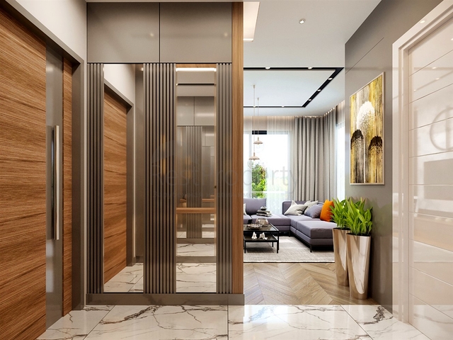 Квартиры планировки 1+1 и 2+1 в районе Кушкаваги - Анталия