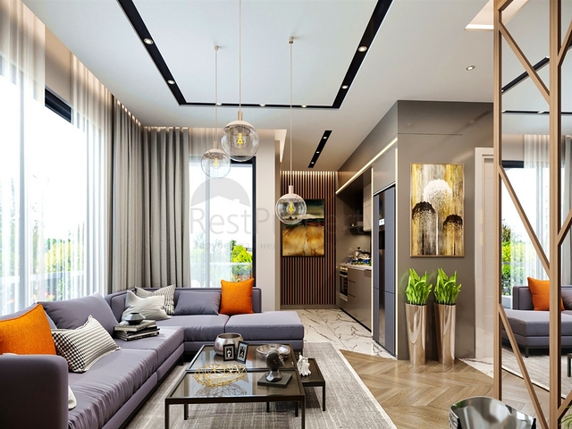 Квартиры планировки 1+1 и 2+1 в районе Кушкаваги - Анталия