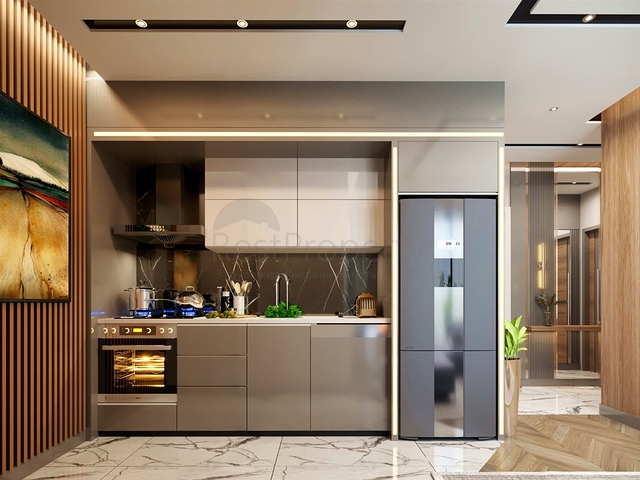 Квартиры планировки 1+1 и 2+1 в районе Кушкаваги - Анталия