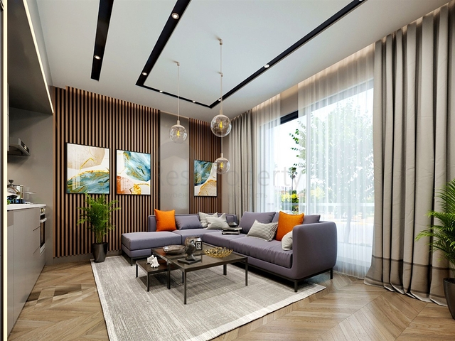 Квартиры планировки 1+1 и 2+1 в районе Кушкаваги - Анталия