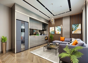 Квартиры планировки 1+1 и 2+1 в районе Кушкаваги - Анталия