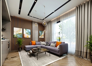 Квартиры планировки 1+1 и 2+1 в районе Кушкаваги - Анталия