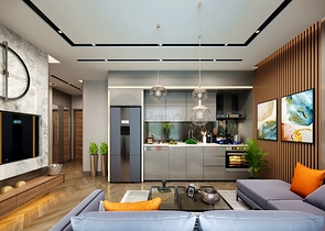 Квартиры планировки 1+1 и 2+1 в районе Кушкаваги - Анталия