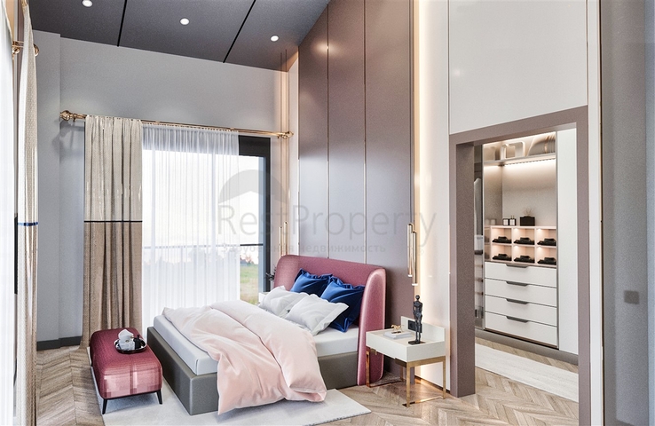 Виллы планировки 4+1 в районе Дошемеалты - Анталия 