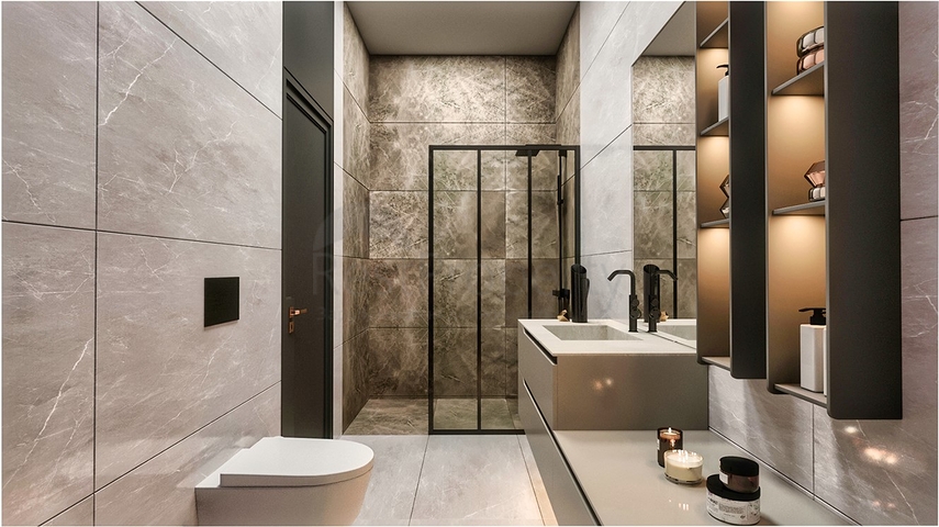 Виллы планировки 4+1 в районе Дошемеалты - Анталия 