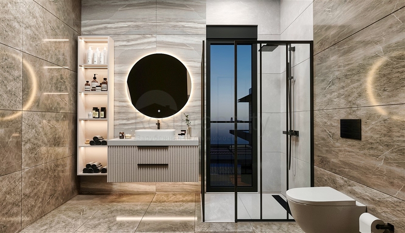 Виллы планировки 4+1 в районе Дошемеалты - Анталия 