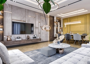 Виллы планировки 4+1 в районе Дошемеалты - Анталия 