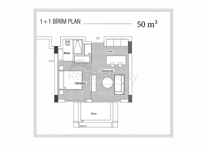 Инвестиционный проект в районе Алтынташ - Анталия