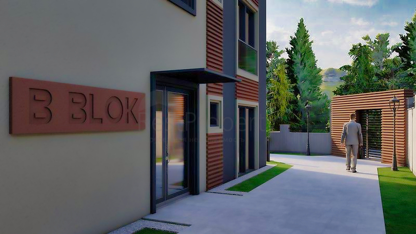 Квартира планировки 1+1 в районе Фетхие 