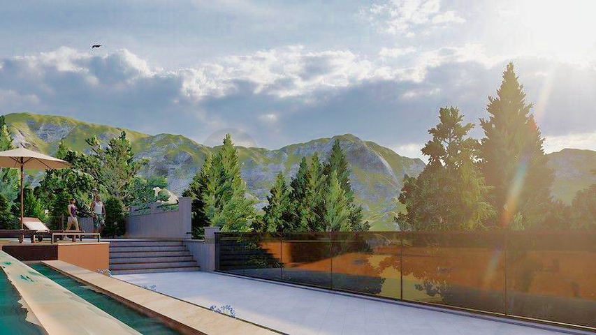 Квартира планировки 1+1 в районе Фетхие 