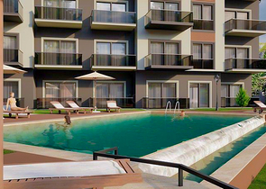 Квартира планировки 1+1 в районе Фетхие 