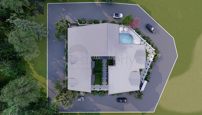 Квартира планировки 1+1 площадью 50 м2 в районе Фетхие 