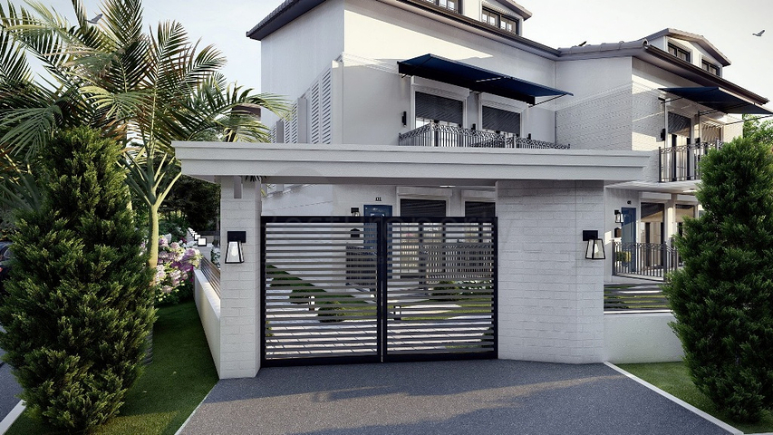 Квартира планировки 1+1 площадью 50 м2 в районе Фетхие 