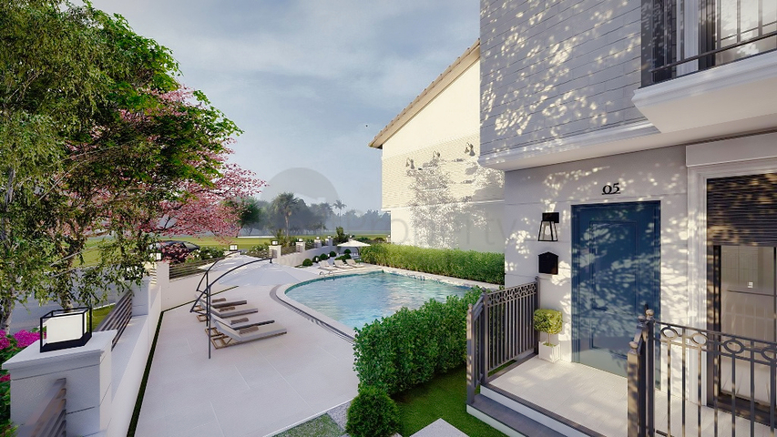 Квартира планировки 1+1 площадью 50 м2 в районе Фетхие 