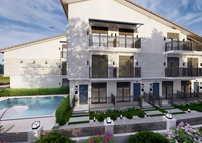 Квартира планировки 1+1 площадью 50 м2 в районе Фетхие 