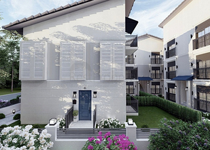 Квартира планировки 1+1 площадью 50 м2 в районе Фетхие 