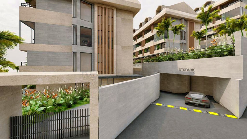 Квартира планировки 1+1 в районе Фетхие 