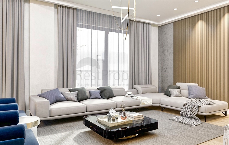 Виллы планировки 5+1 в районе Дошемеалты - Анталия