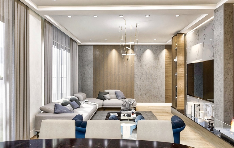 Виллы планировки 5+1 в районе Дошемеалты - Анталия